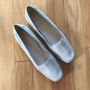 Bandolino | Liberty Slip On Metallic Linen Flat